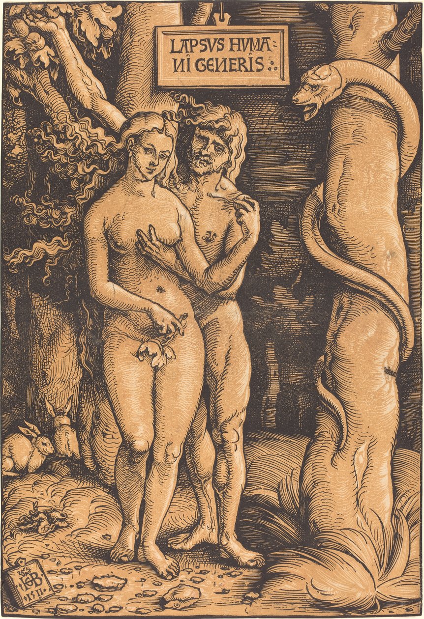 Adam und Eva von Hans Baldung Grien