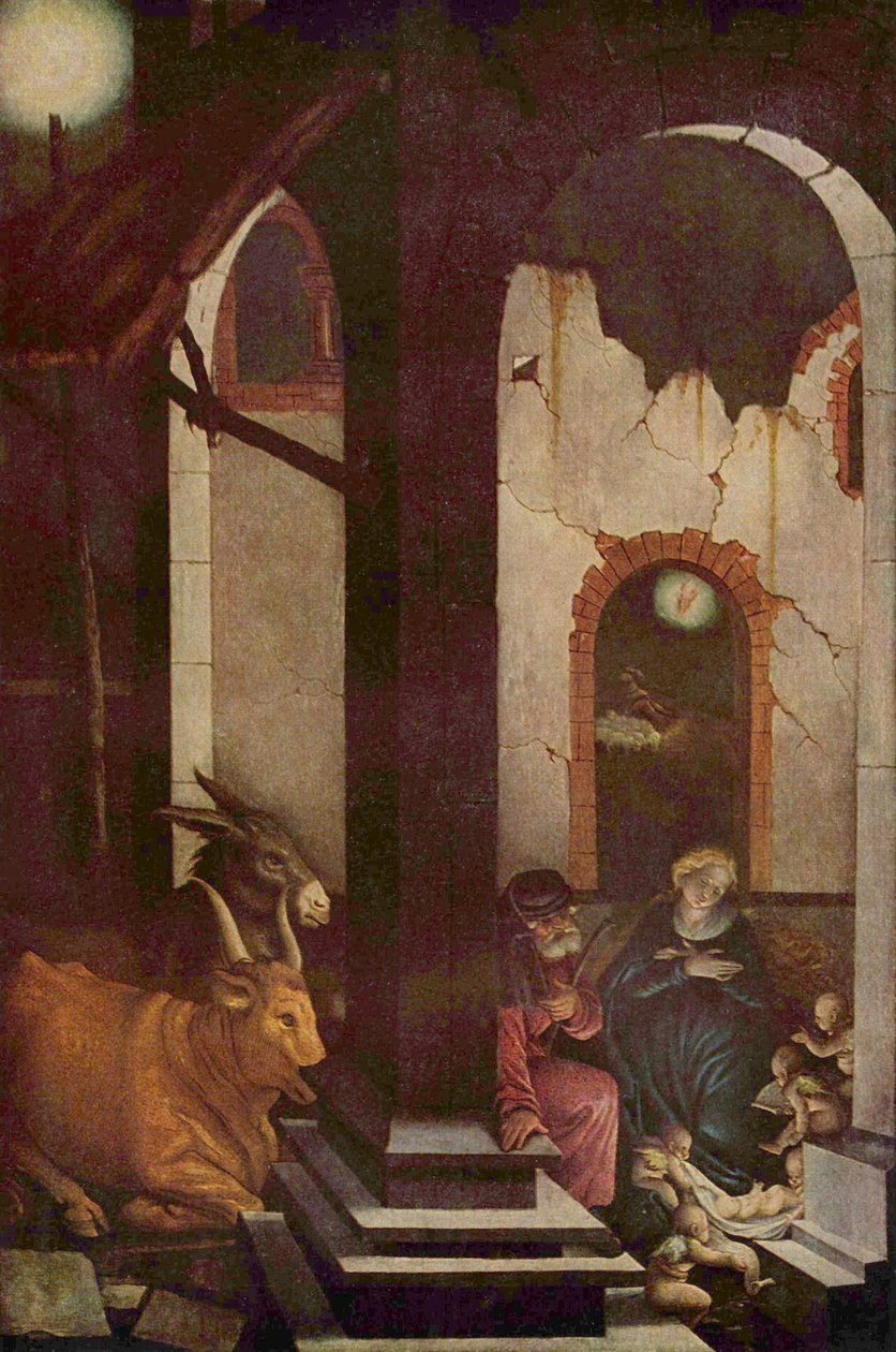 Die Geburt Christi von Hans Baldung Grien