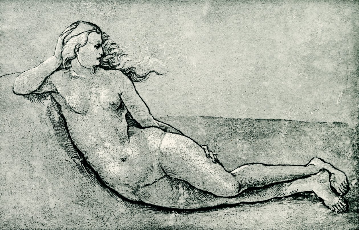Liegende Nymphe von Hans Baldung Grien
