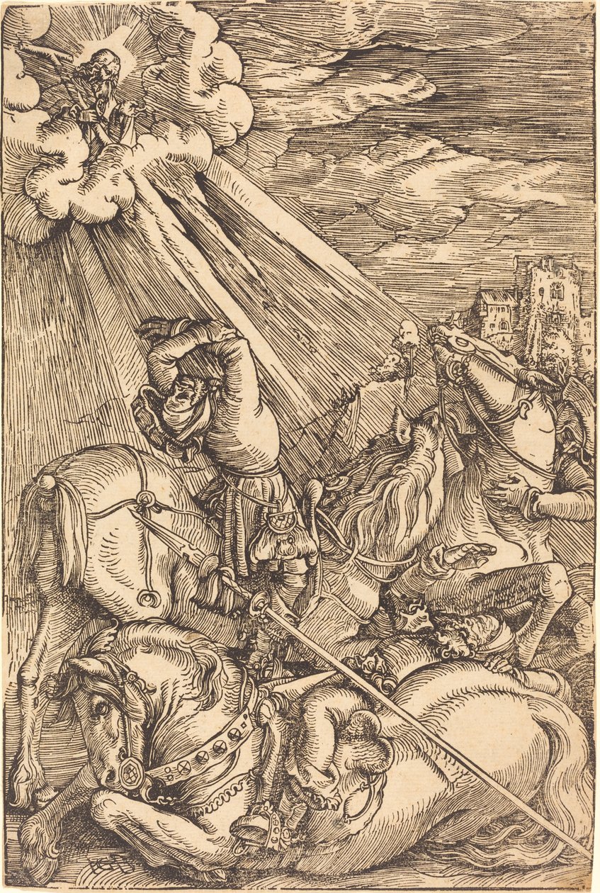 Die Bekehrung des Heiligen Paulus von Hans Baldung Grien