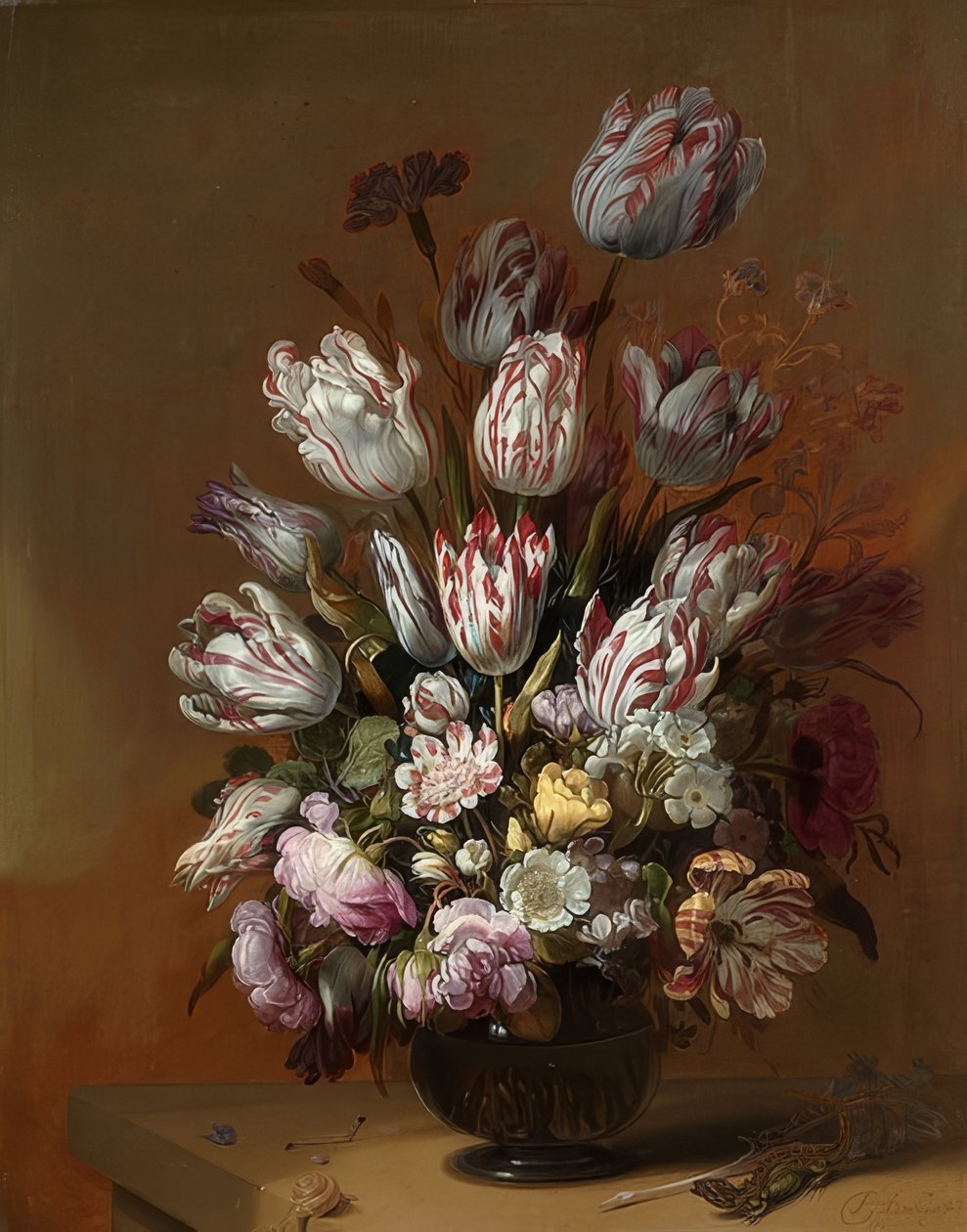 Blumenstillleben von Hans Bollongier