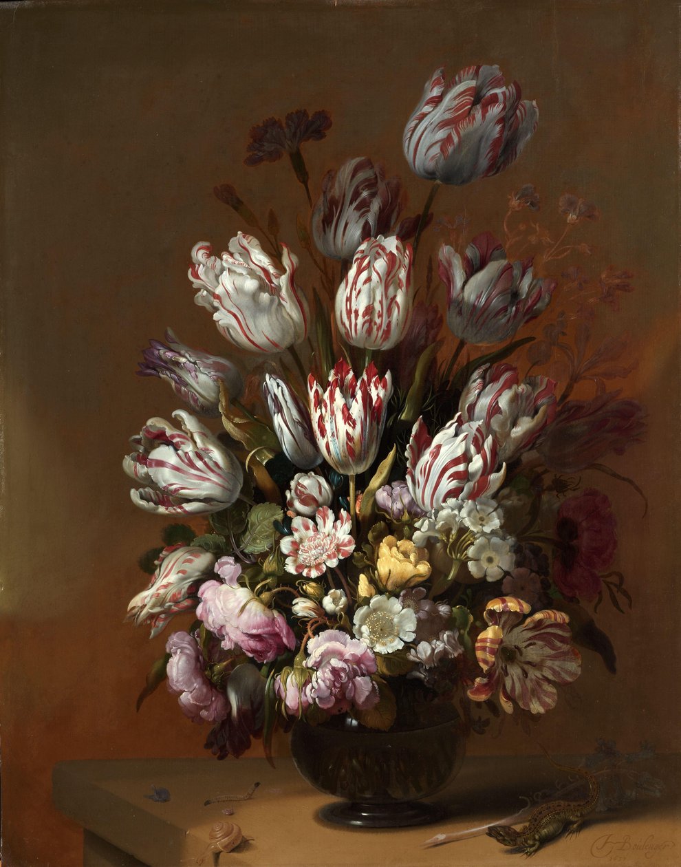 Floral Still Life von Hans Bollongier