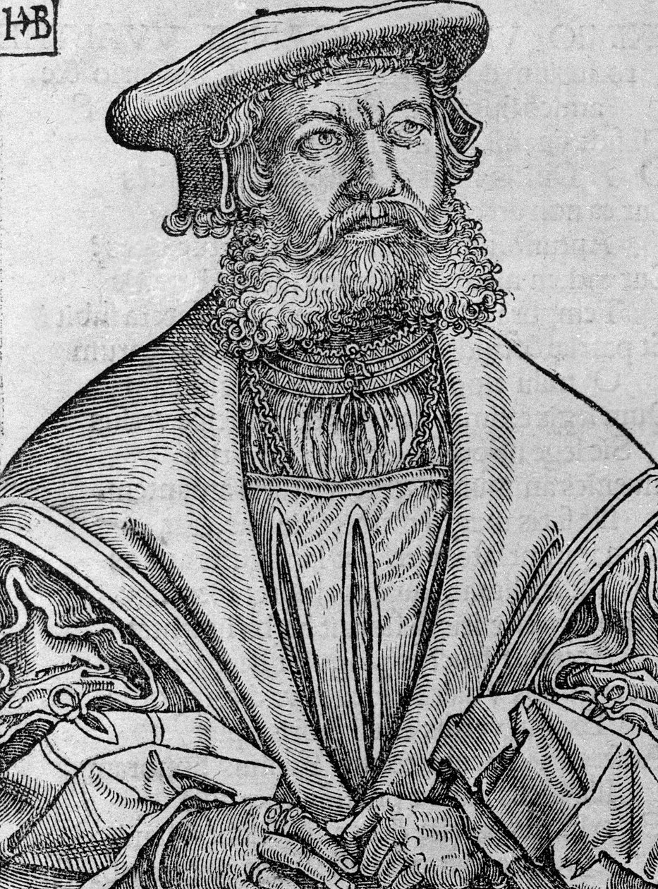 Helius Eobanus Hessus, 1534 von Hans Brosamer