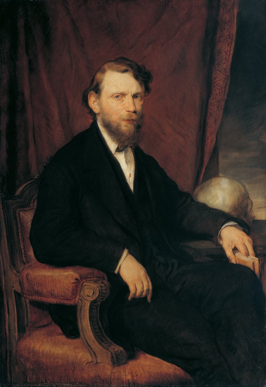 Der Arzt Professor Moriz Benedikt von Hans Canon
