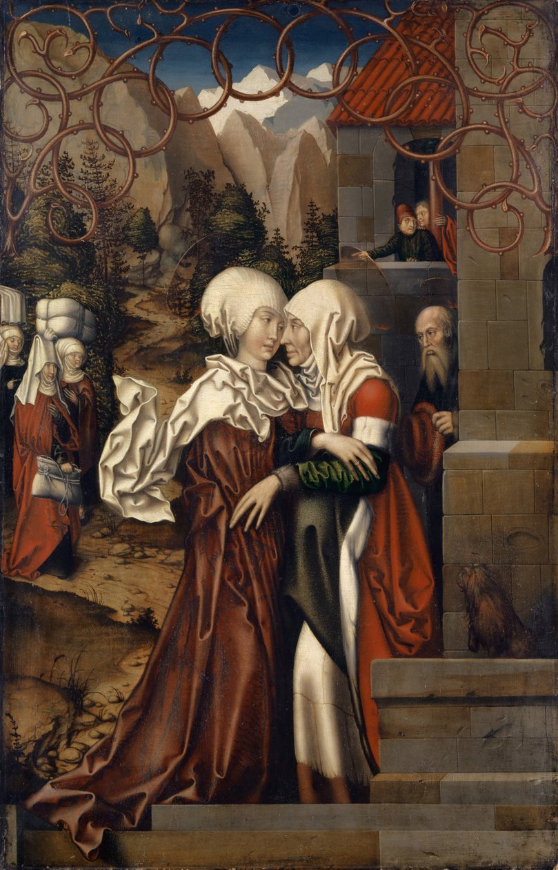 Die Heimsuchung, 1512 von Hans Fries