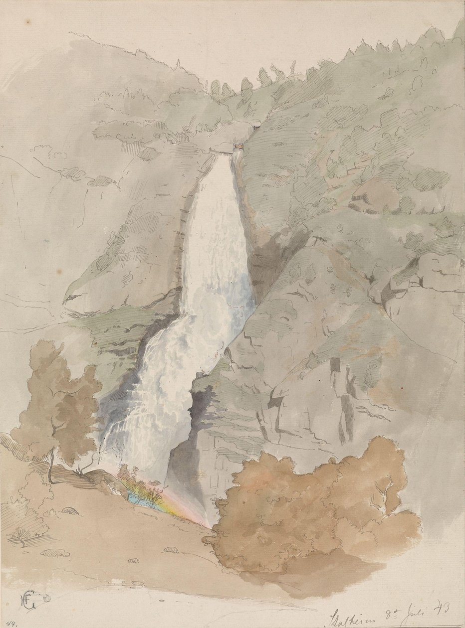 Sivlefoss, Stalheim von Hans Gude