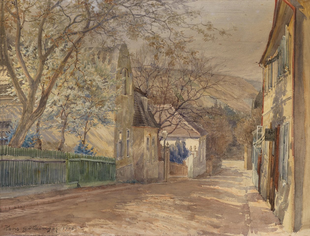 Das Therese-Krones-Haus in Heiligenstadt von Hans Götzinger