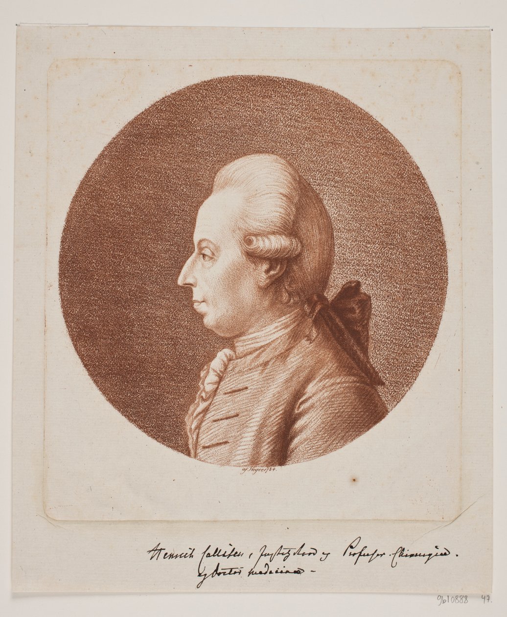 Professor H. Callisen von Hans Heger