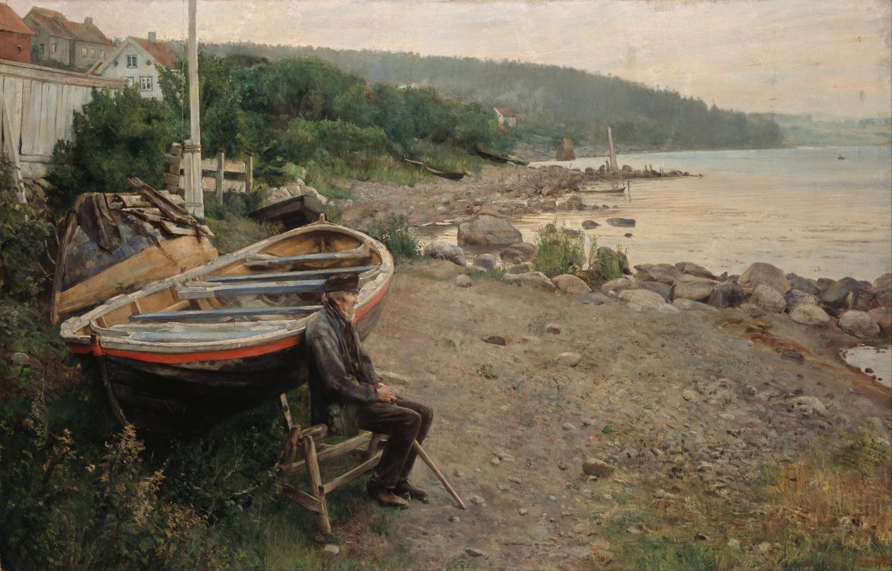 Von Åsgårdstrand von Hans Heyerdahl
