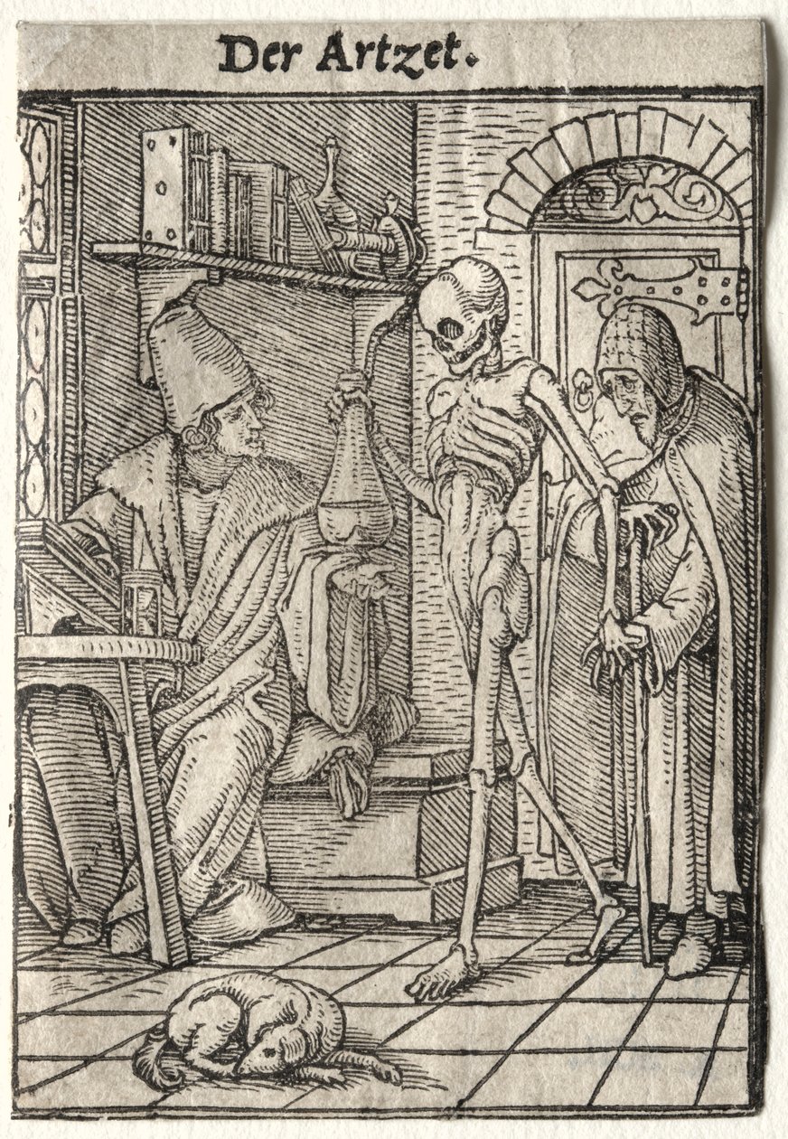 Totentanz: Der Doktor von Hans Holbein