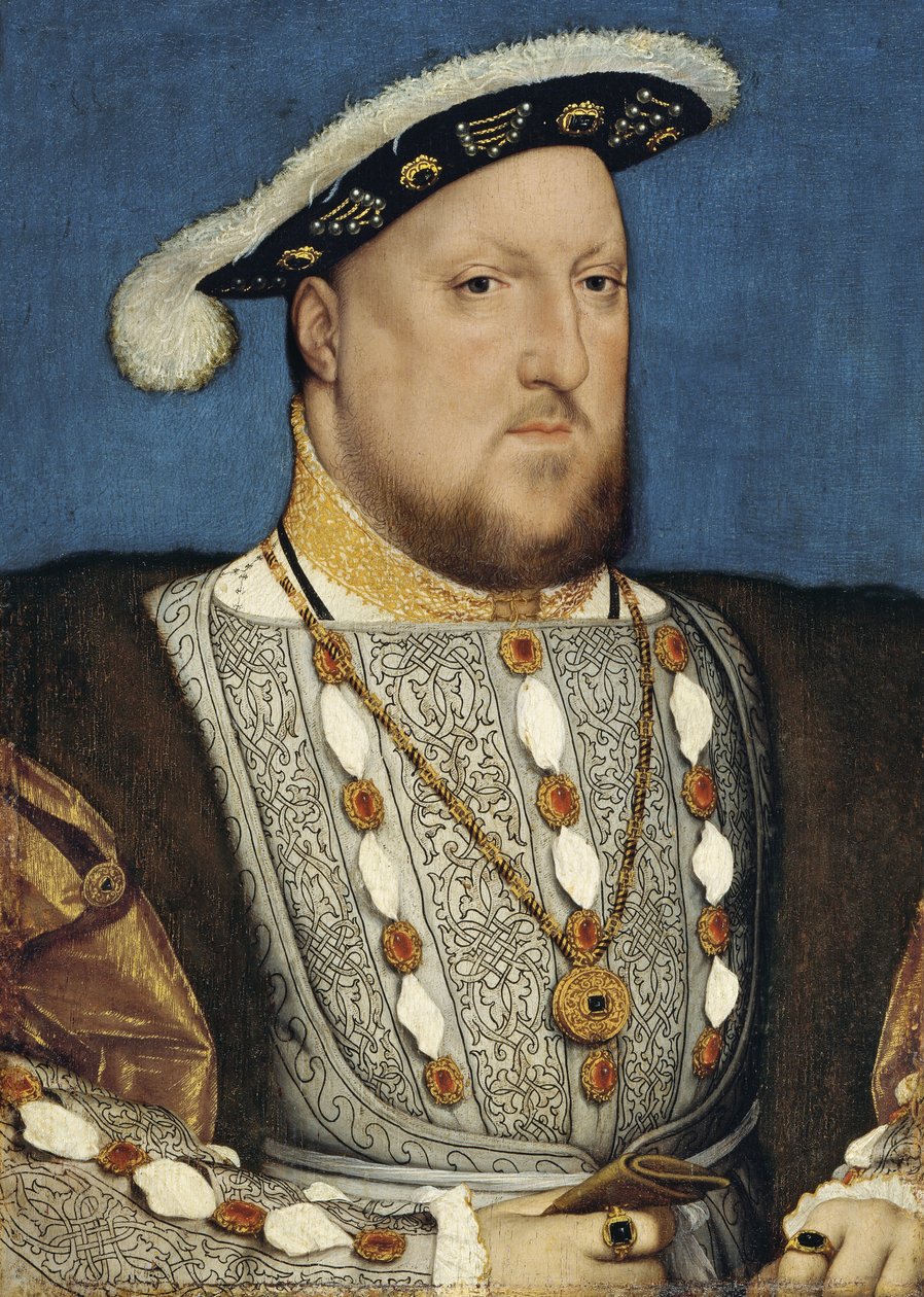 Porträt von Heinrich VIII von Hans Holbein the Younger