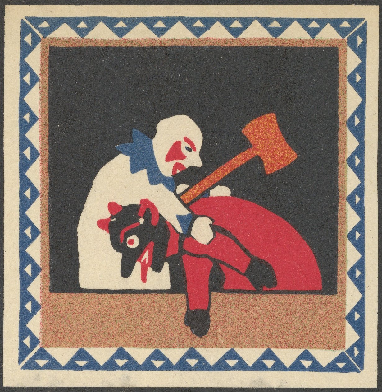 Kasperl Theater, 1907 von Hans Kalmsteiner