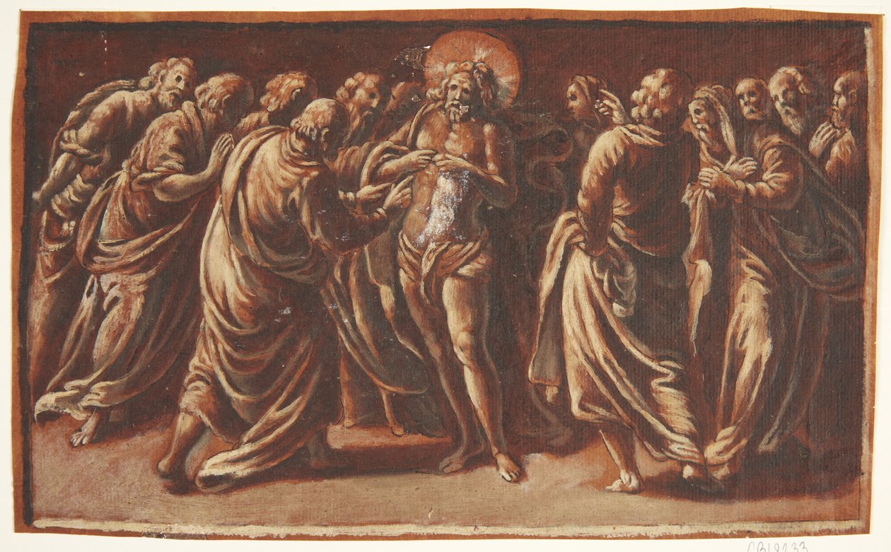 Jesus erscheint den Aposteln von Hans Leu d.Æ.