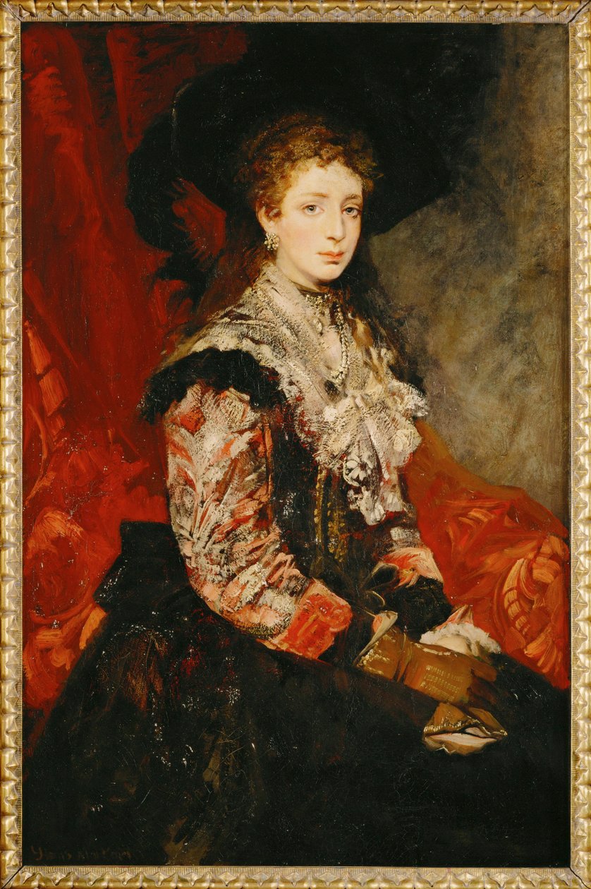 Clothilde Beer von Hans Makart