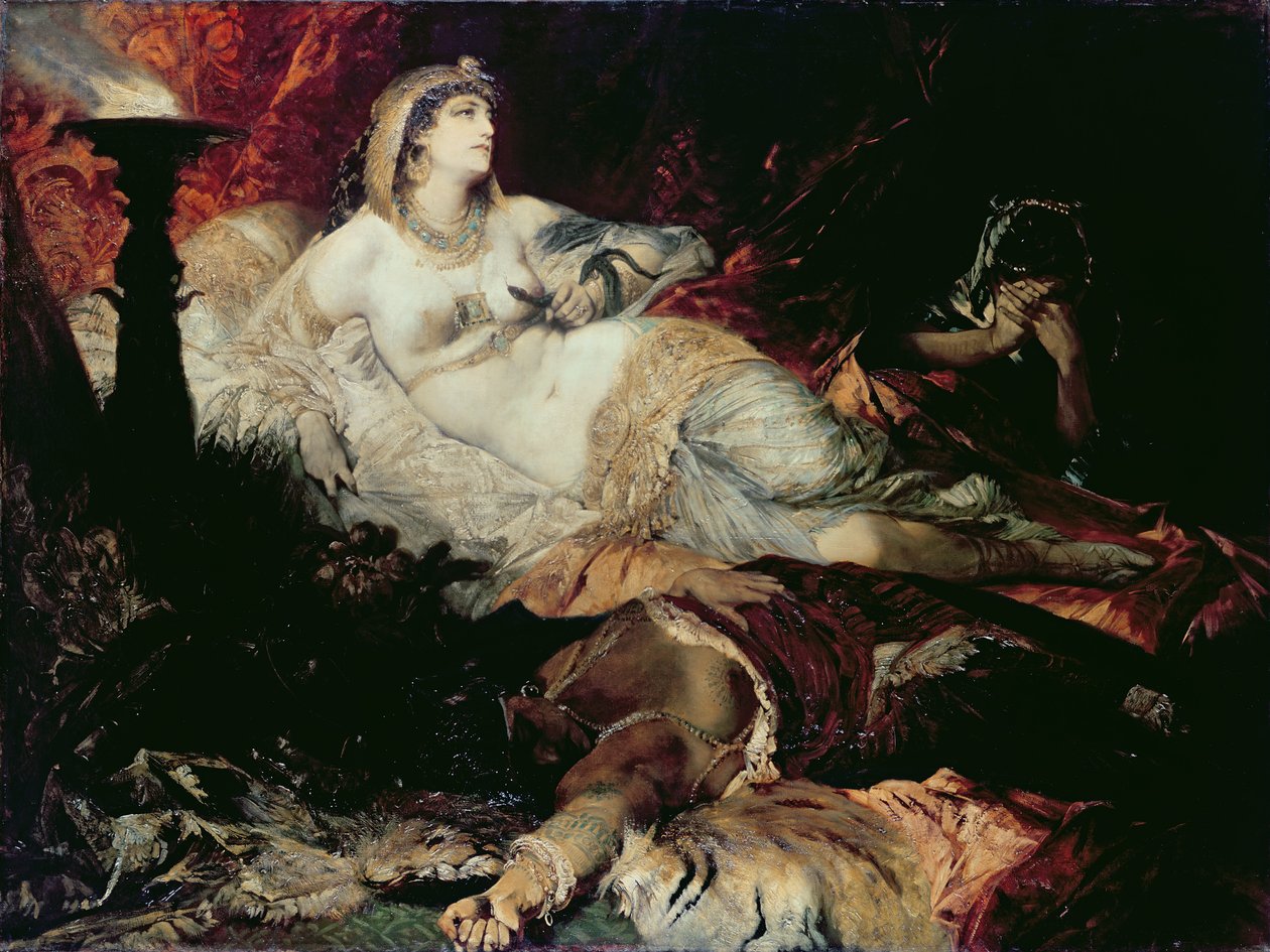 Tod der Kleopatra von Hans Makart