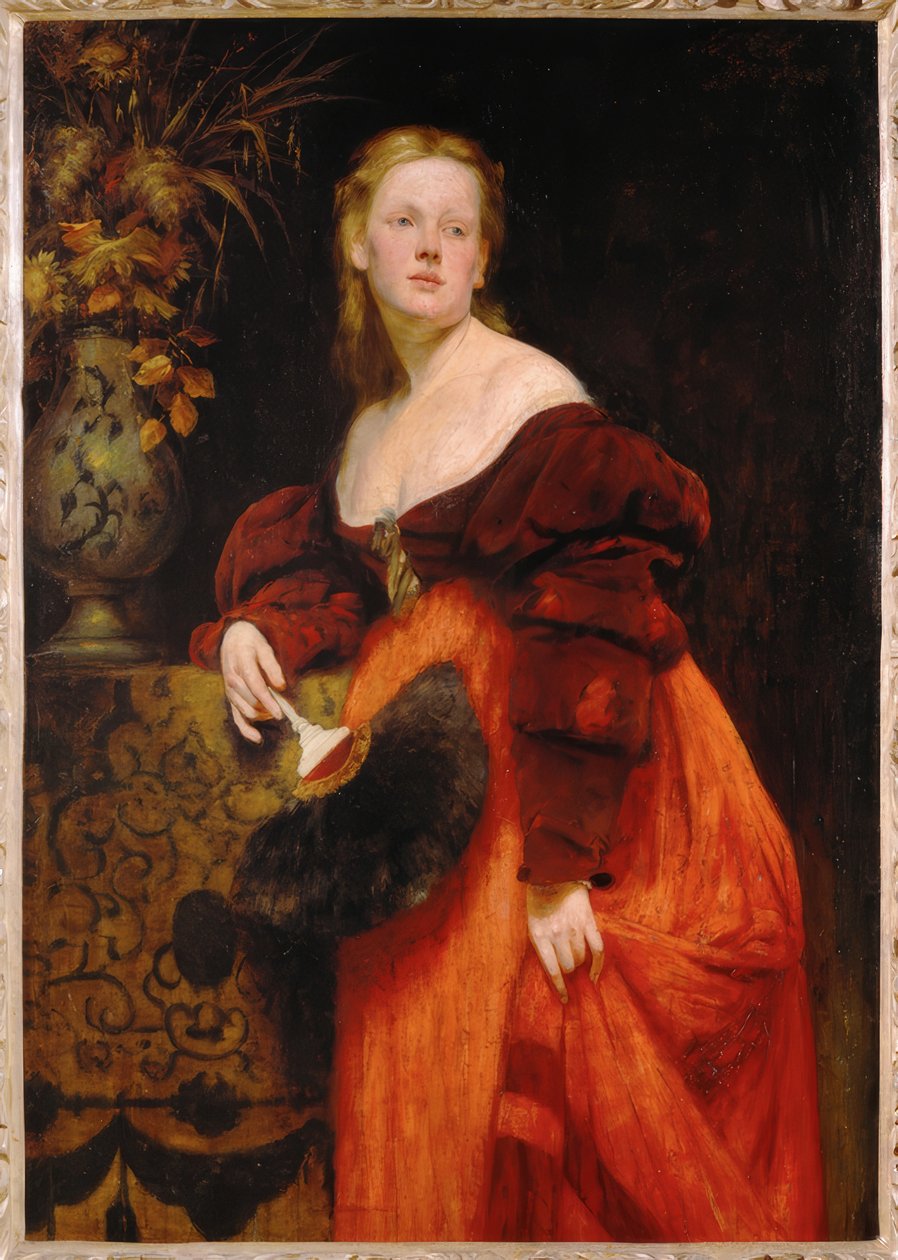 Karoline Gomperz, geb. Bettelheim von Hans Makart
