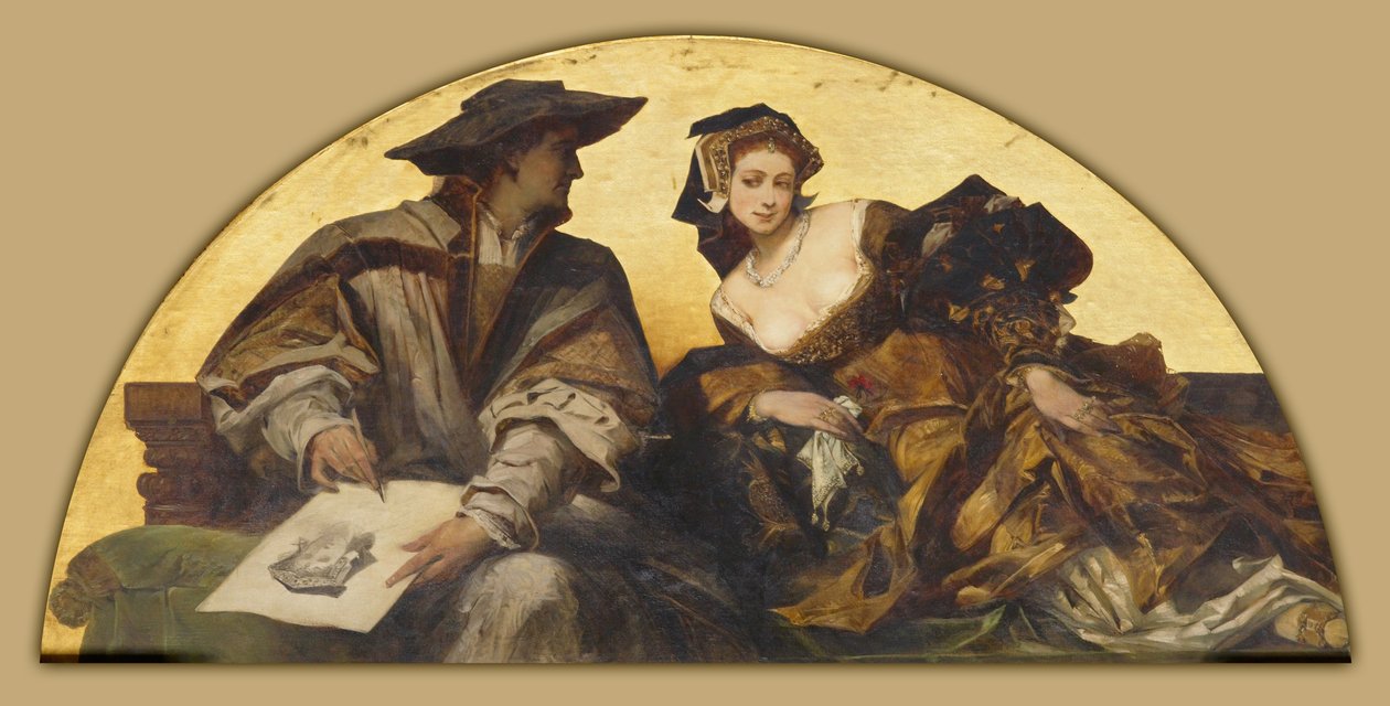Hans Holbein der Jüngere von Hans Makart