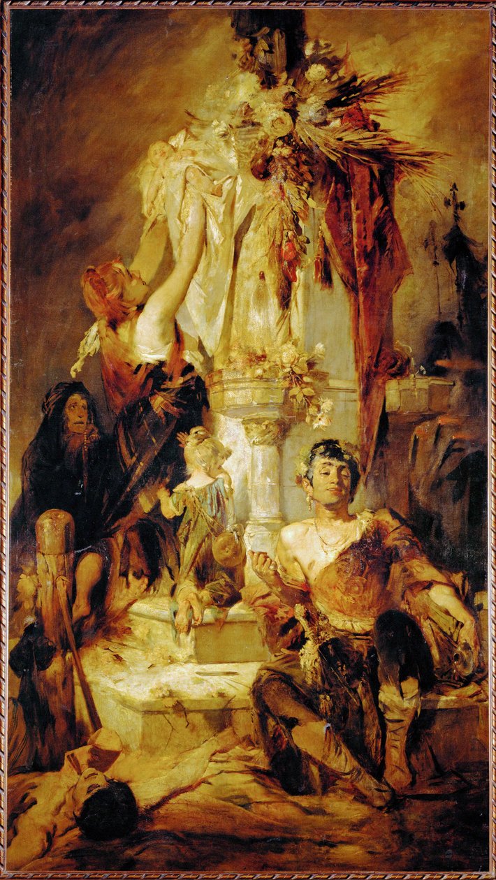 Opferszene von Hans Makart