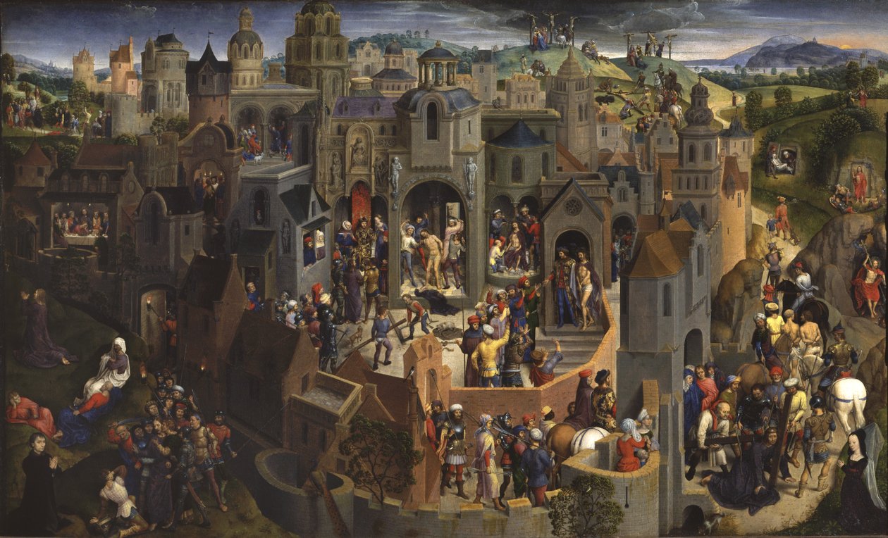 Leidensgeschichte Christi, ca. 1470-71 von Hans Memling