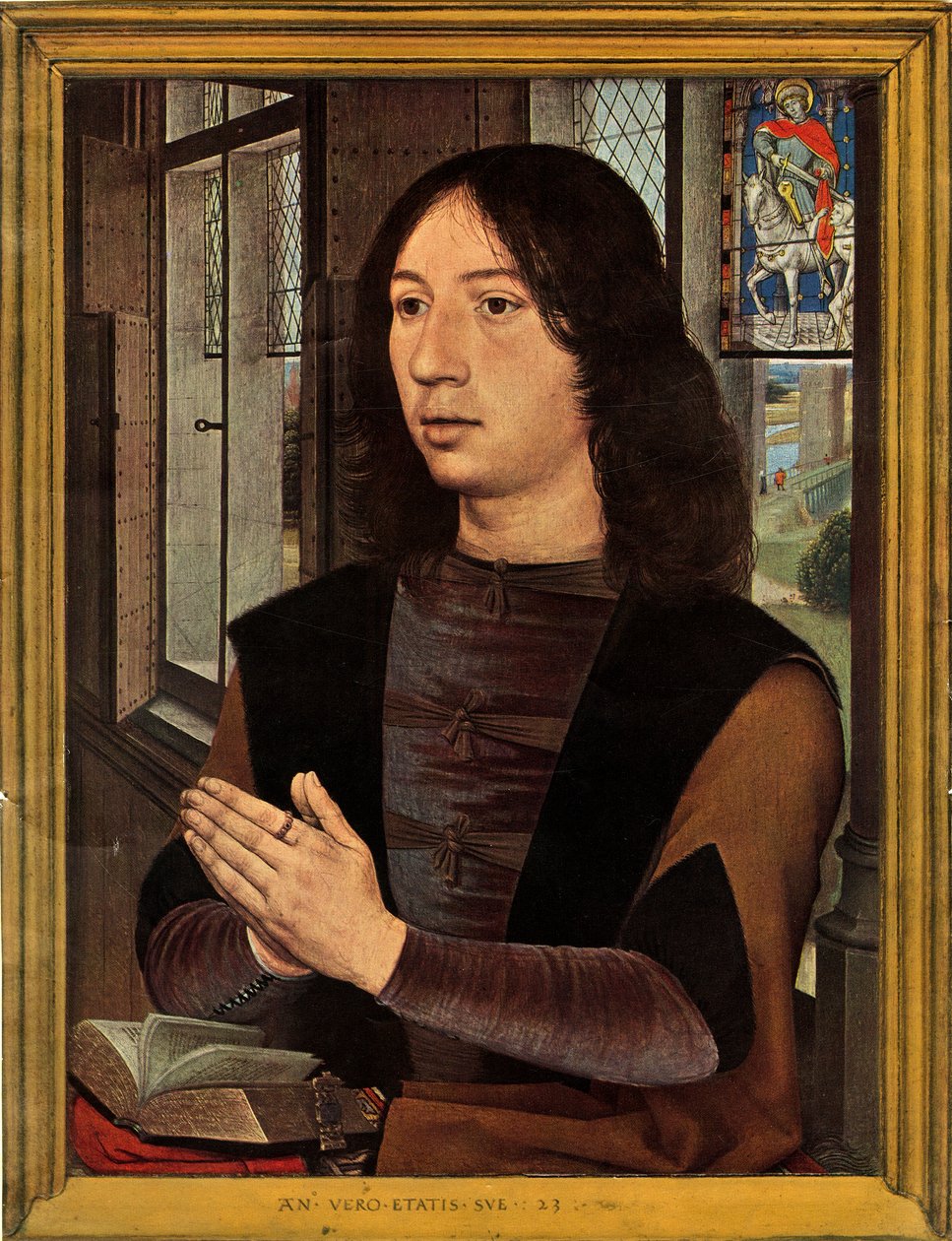 Porträt von Martin Van Nieuwenhowen, 1478 von Hans Memling