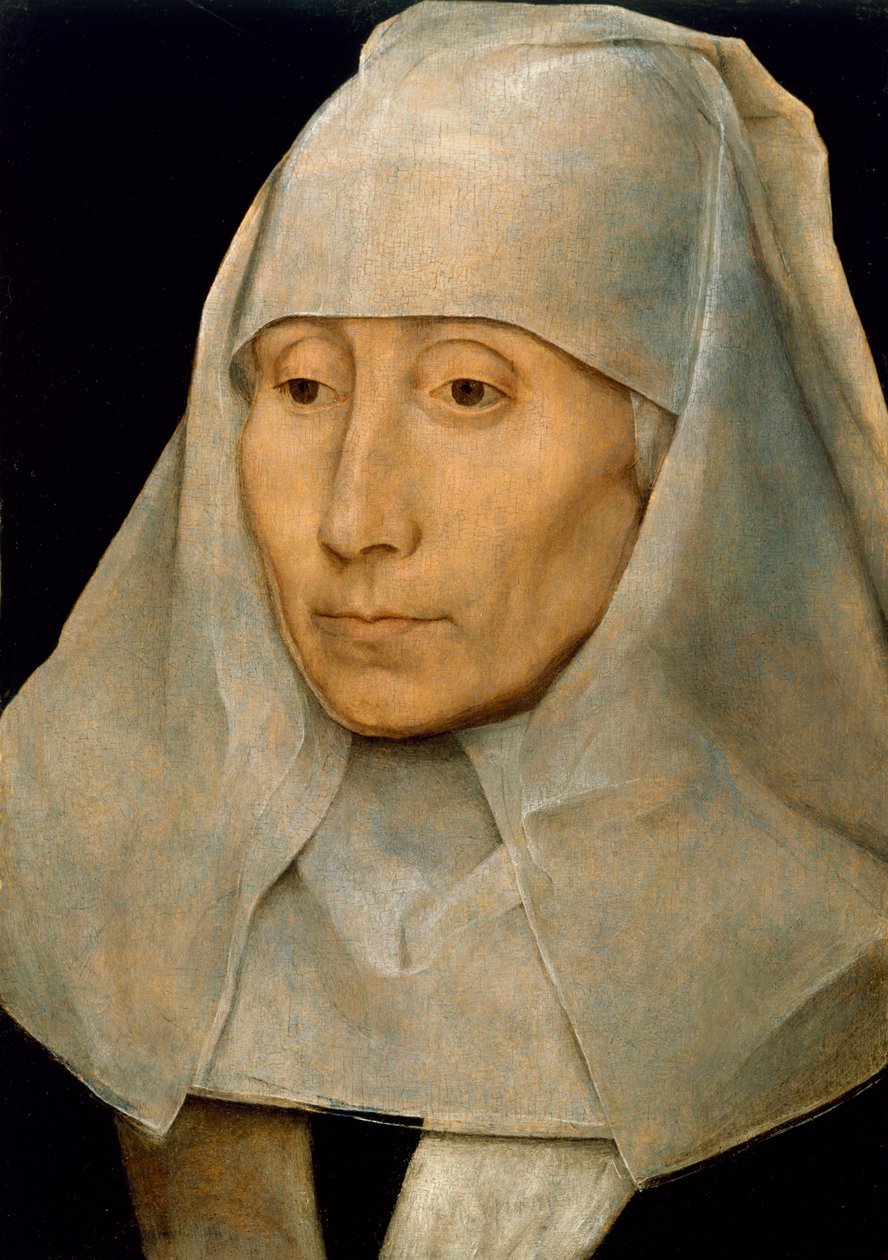 Porträt einer alten Frau, 1468-70 von Hans Memling