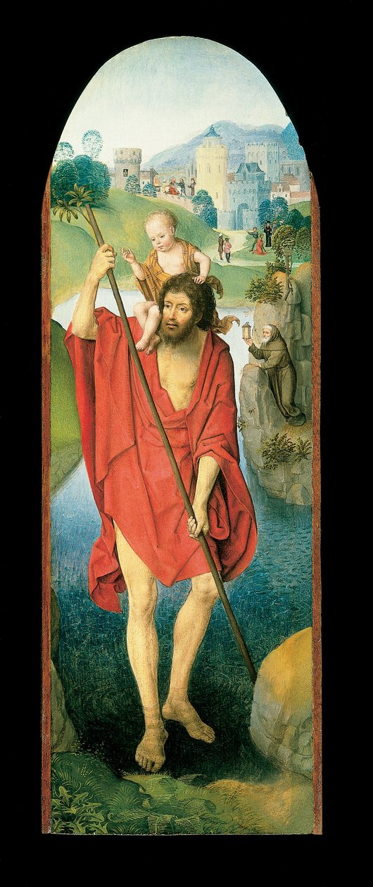 Heiliger Christophorus von Hans Memling