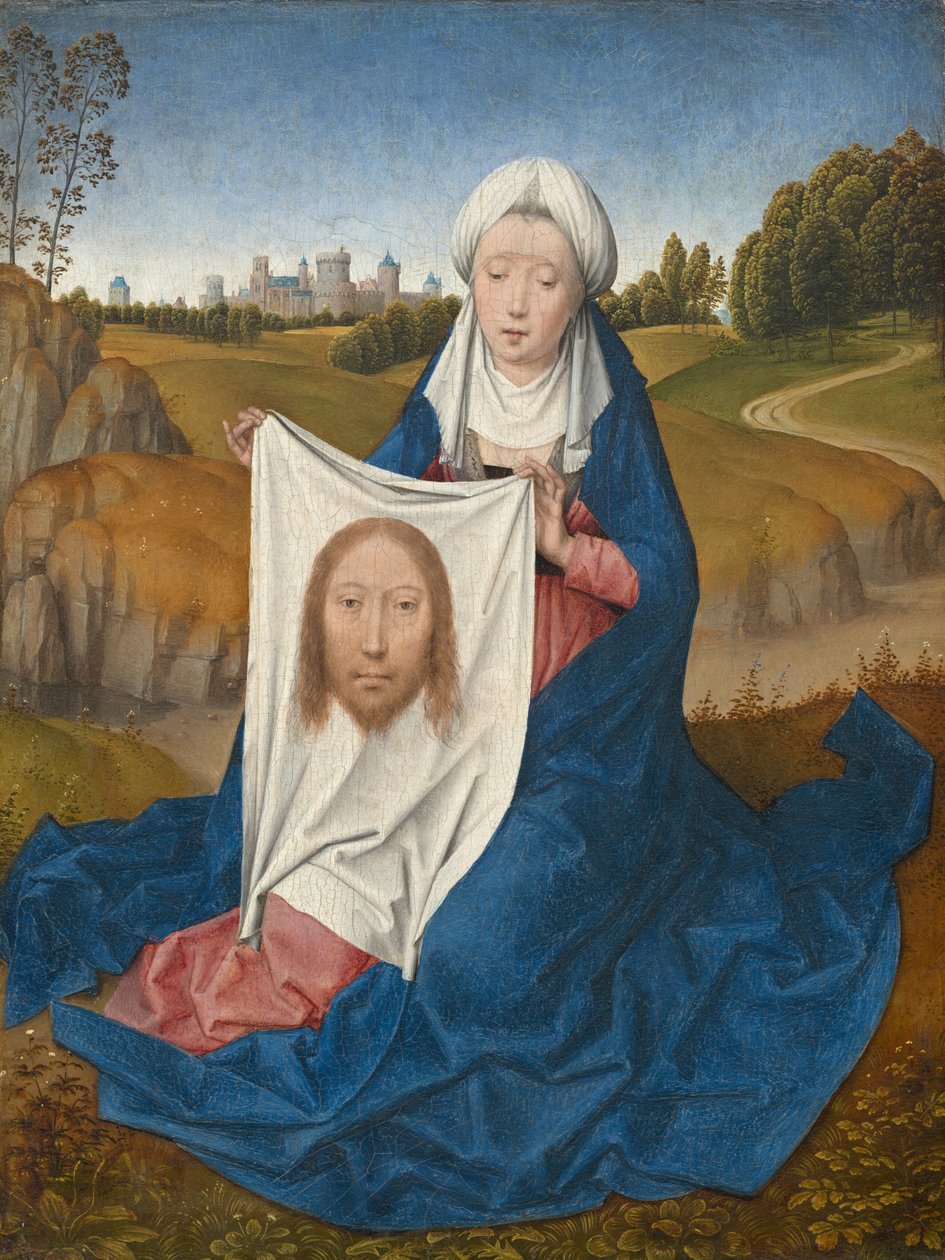 Heilige Veronika [Vorderseite] von Hans Memling