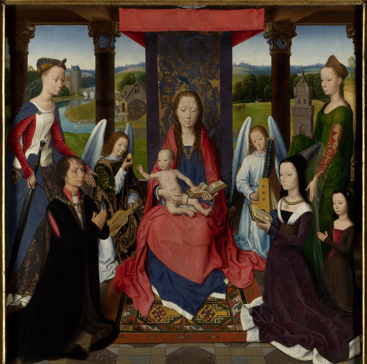 Das Donne-Triptychon von Hans Memling