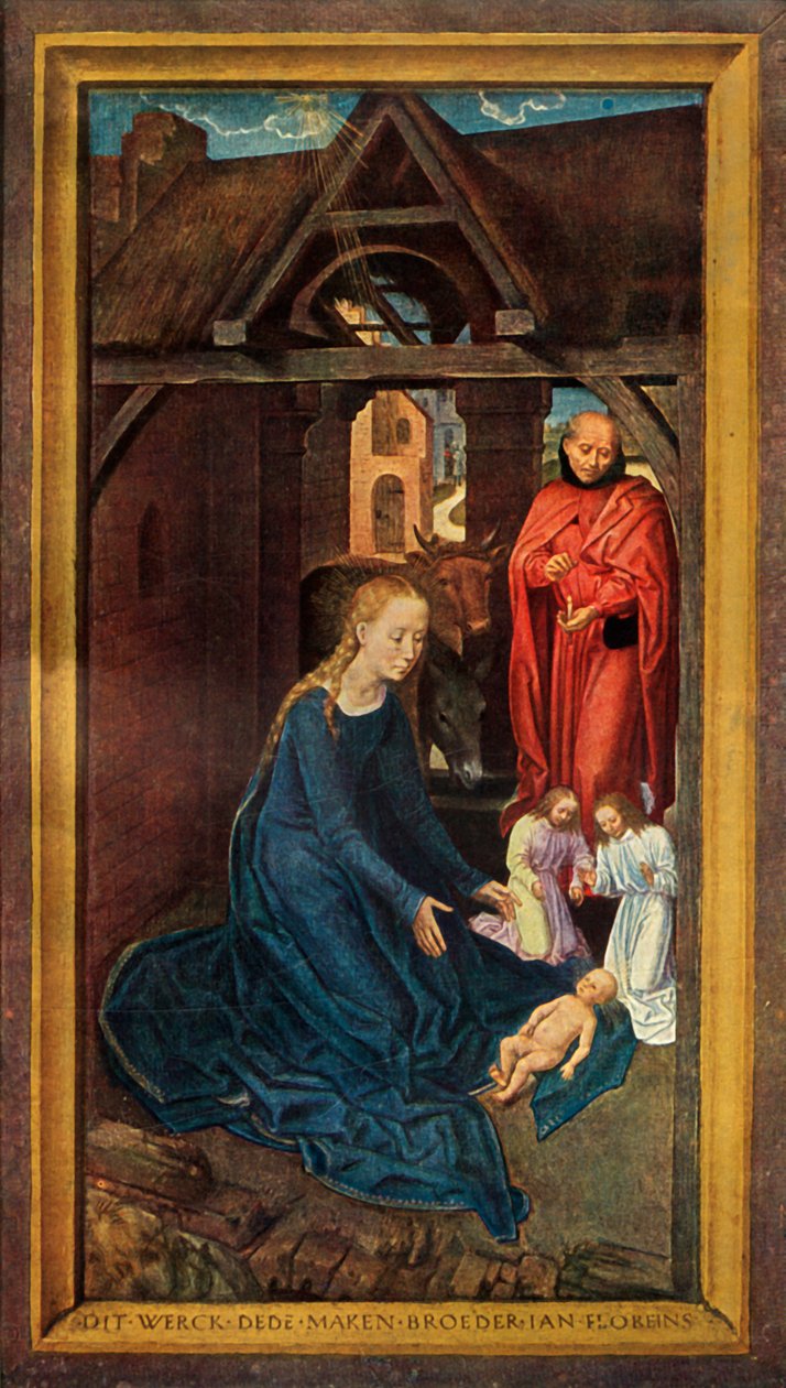 Die Geburt Christi, 1479 von Hans Memling