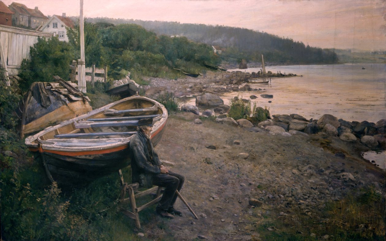 Von Åsgårdstrand von Hans Olaf Heyerdahl
