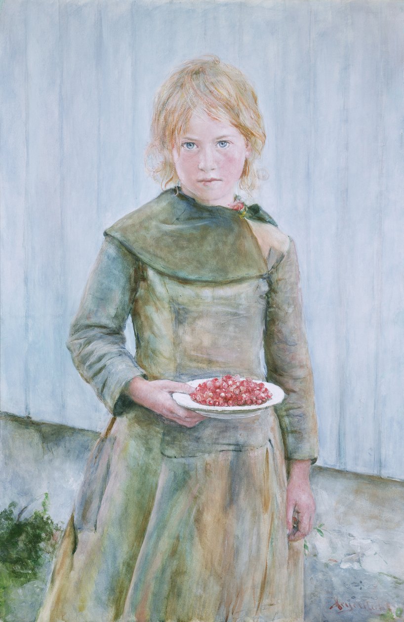 Erdbeermädchen von Hans Olaf Heyerdahl