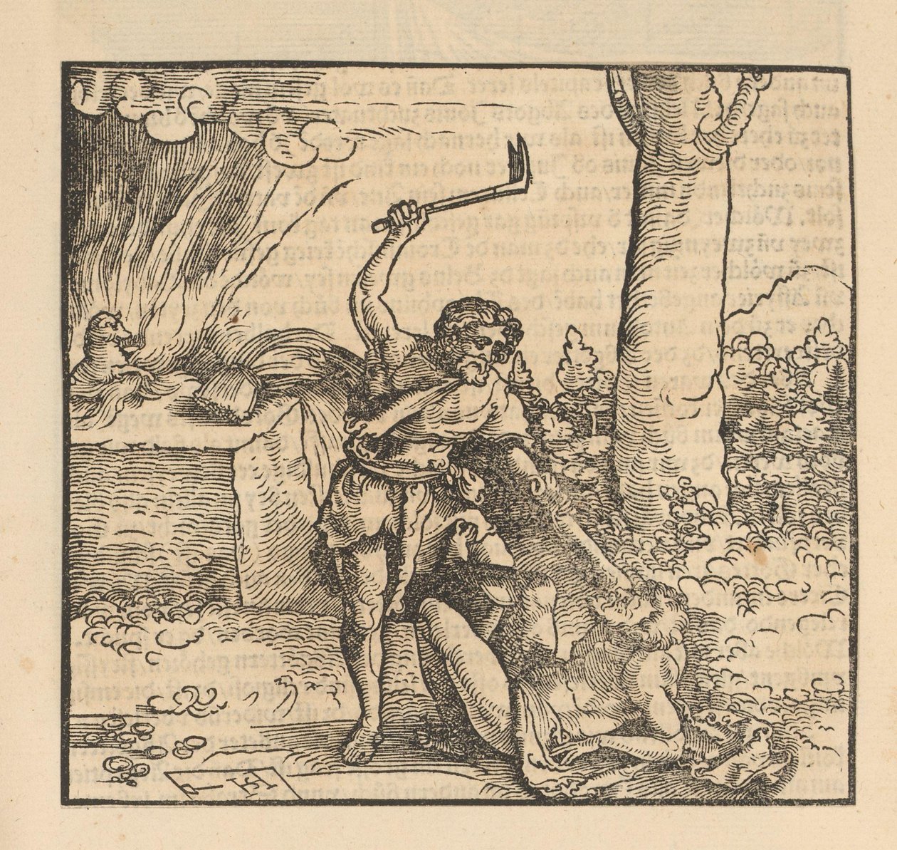 Kain tötet Abel von Hans Schäufelein (possibly)