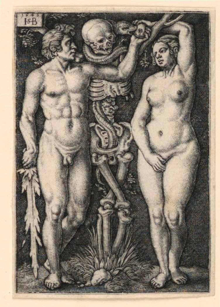 Adam und Eva von Hans Sebald Beham