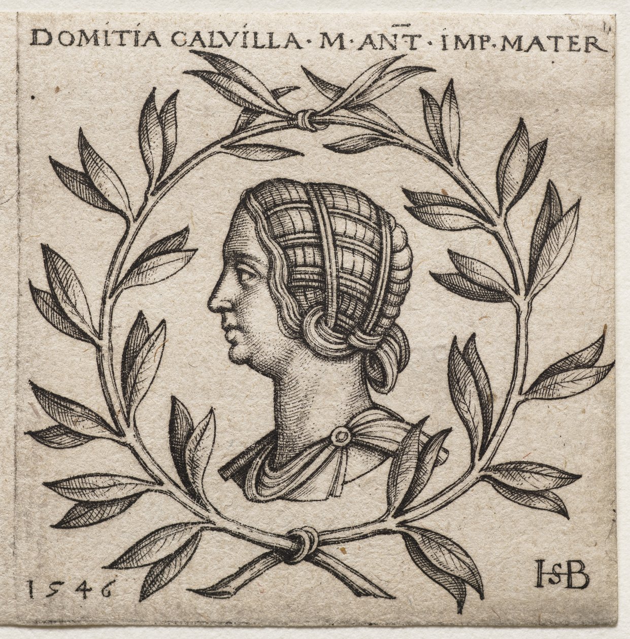 Büste von Domitia Calvilla von Hans Sebald Beham