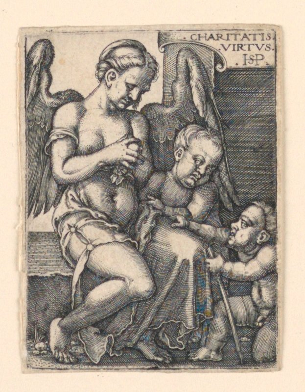 Nächstenliebe von Hans Sebald Beham