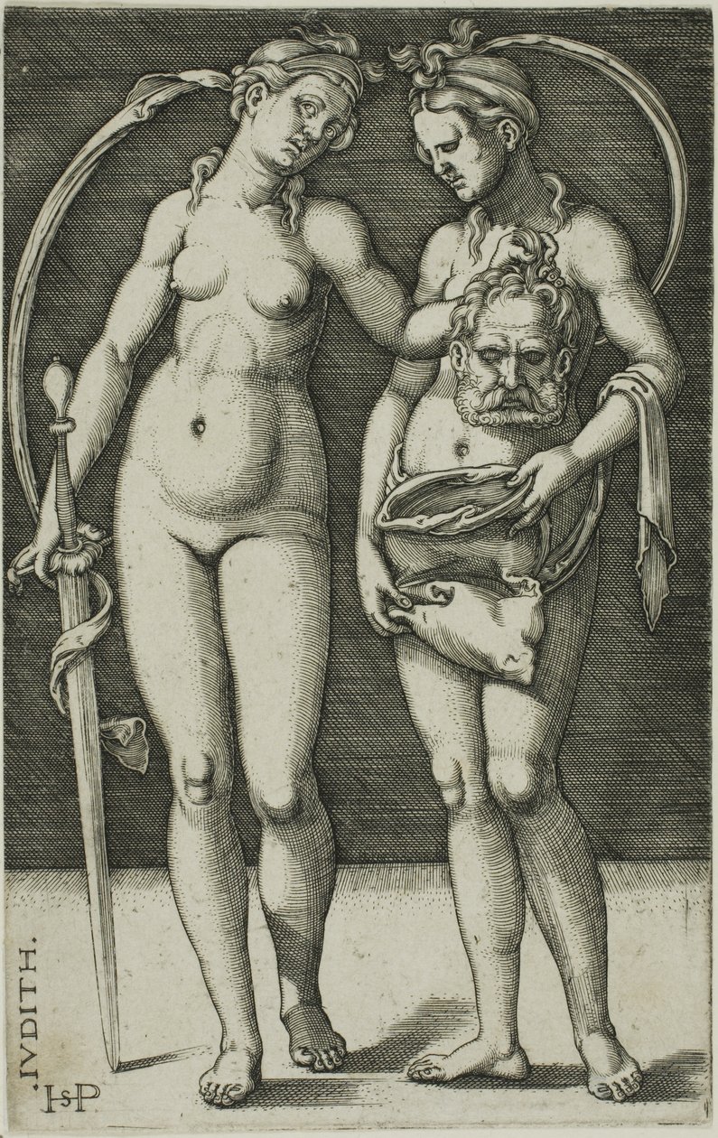 Judith und ihre Dienerin von Hans Sebald Beham