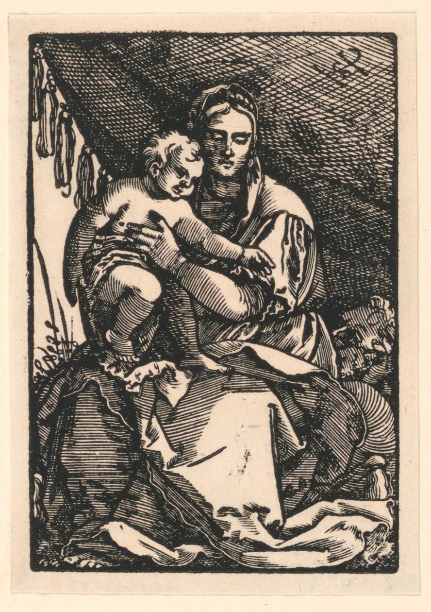 Madonna mit Kind von Hans Sebald Beham