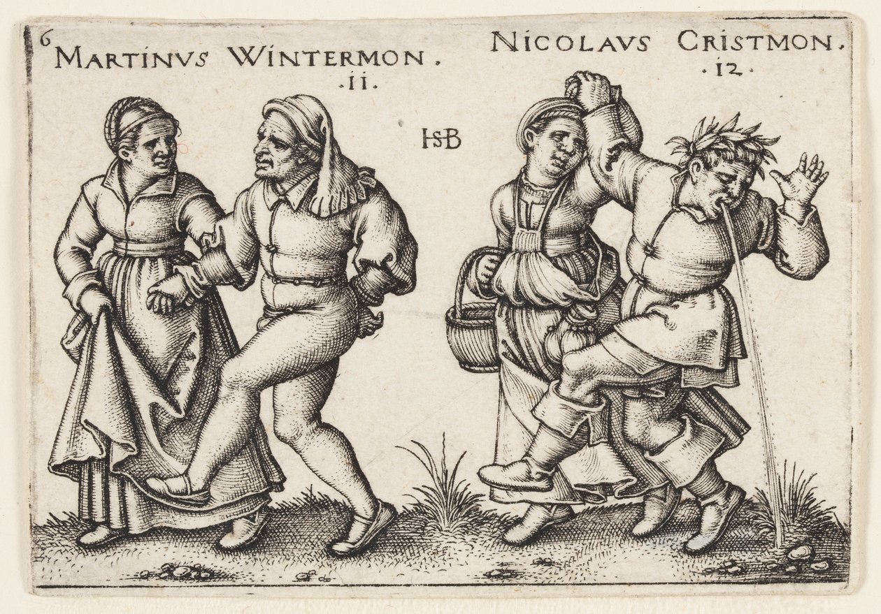 November und Dezember von Hans Sebald Beham