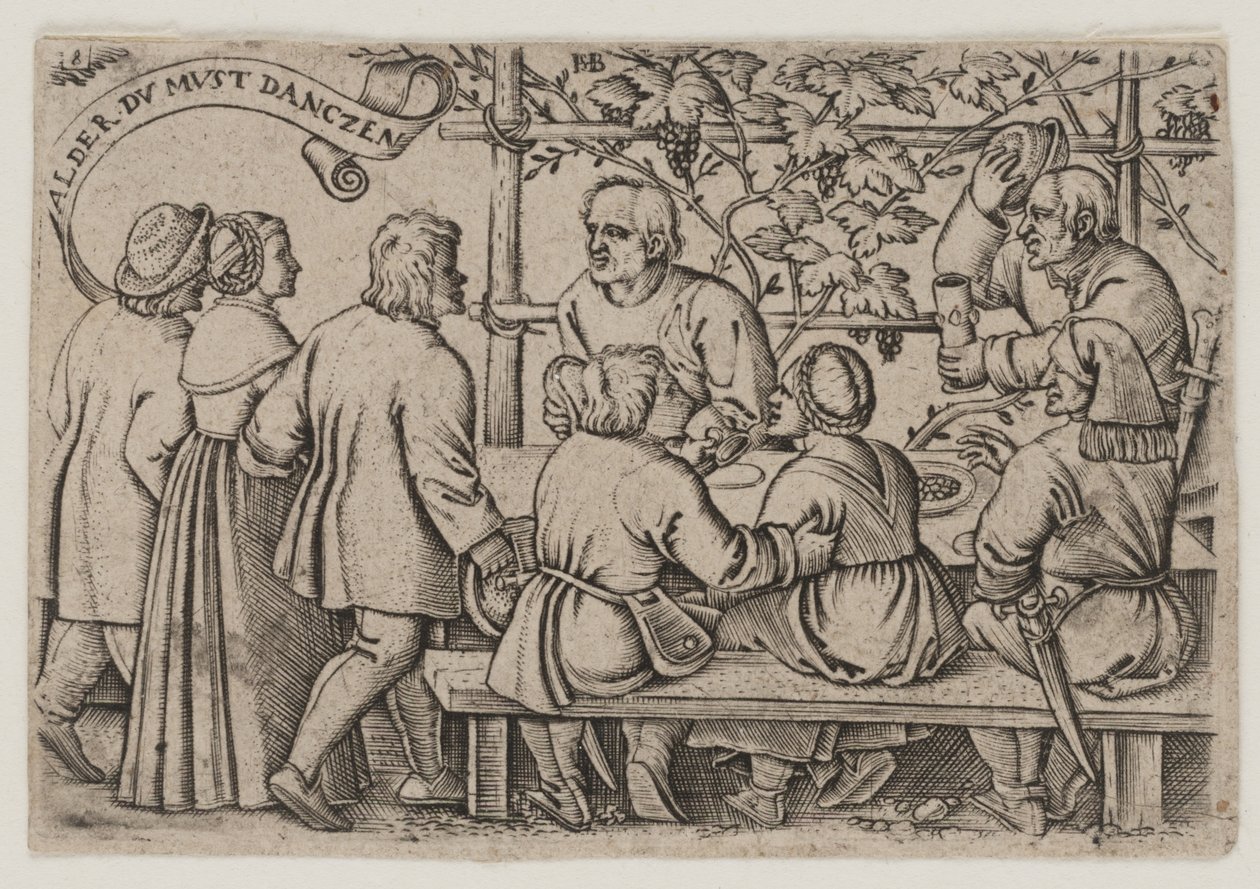 Bauernfest von Hans Sebald Beham