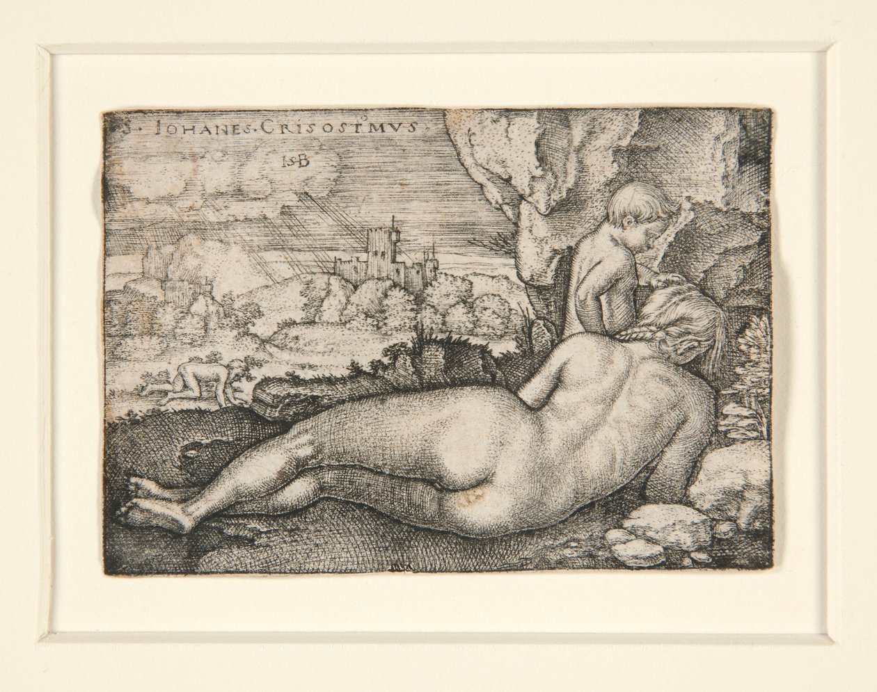 Buße des Heiligen Johannes Chrysostomus von Hans Sebald Beham