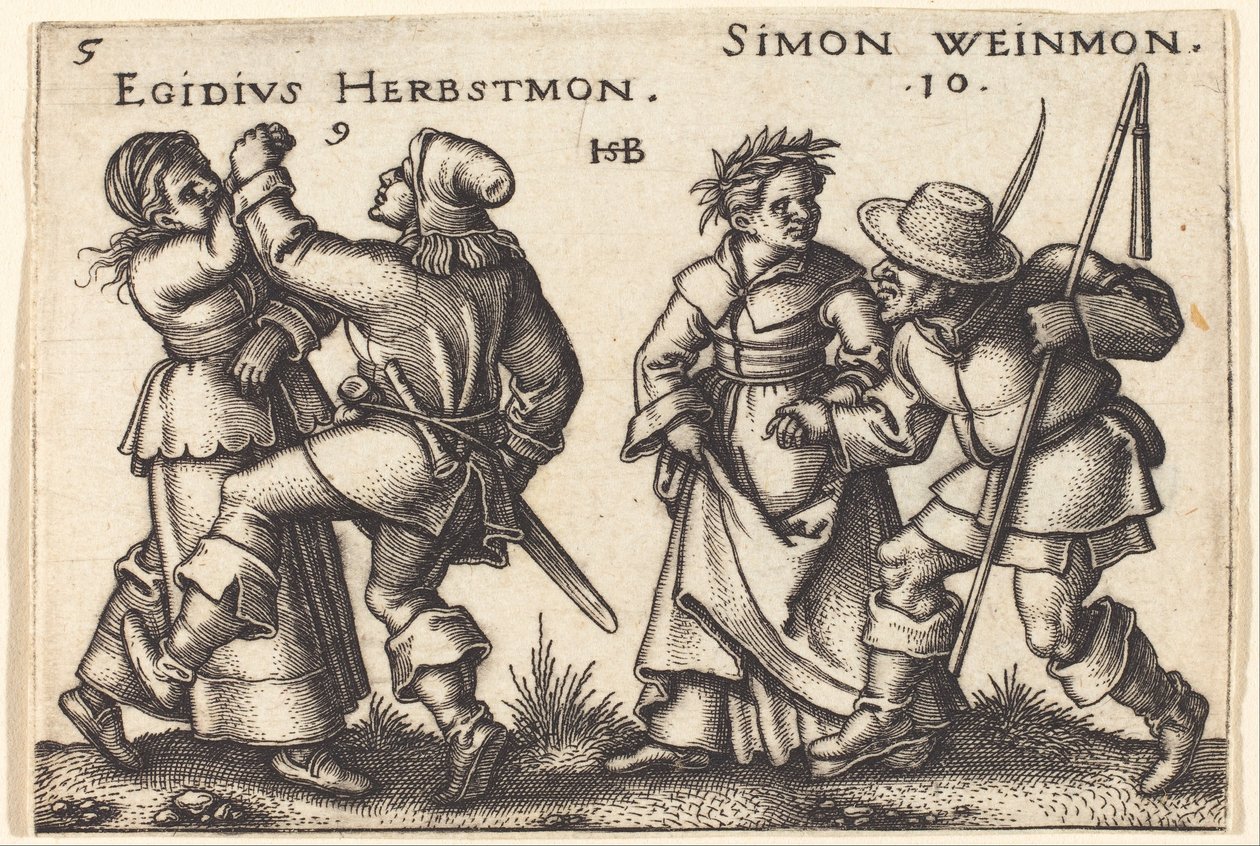 September und Oktober von Hans Sebald Beham