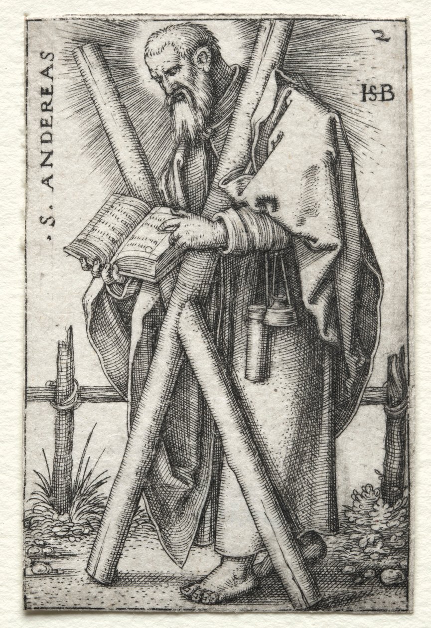 St. Andreas, 1545-1546 von Hans Sebald Beham