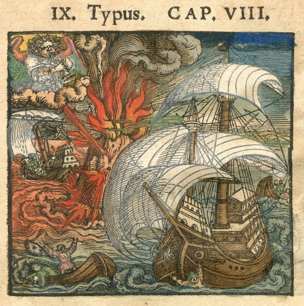 Die Sintflut, 1540 von Hans Sebald Beham