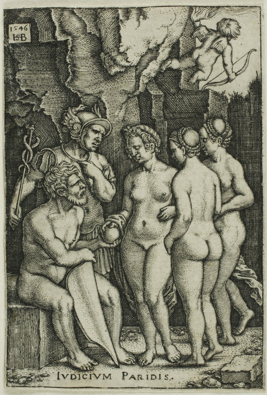 Das Urteil des Paris von Hans Sebald Beham