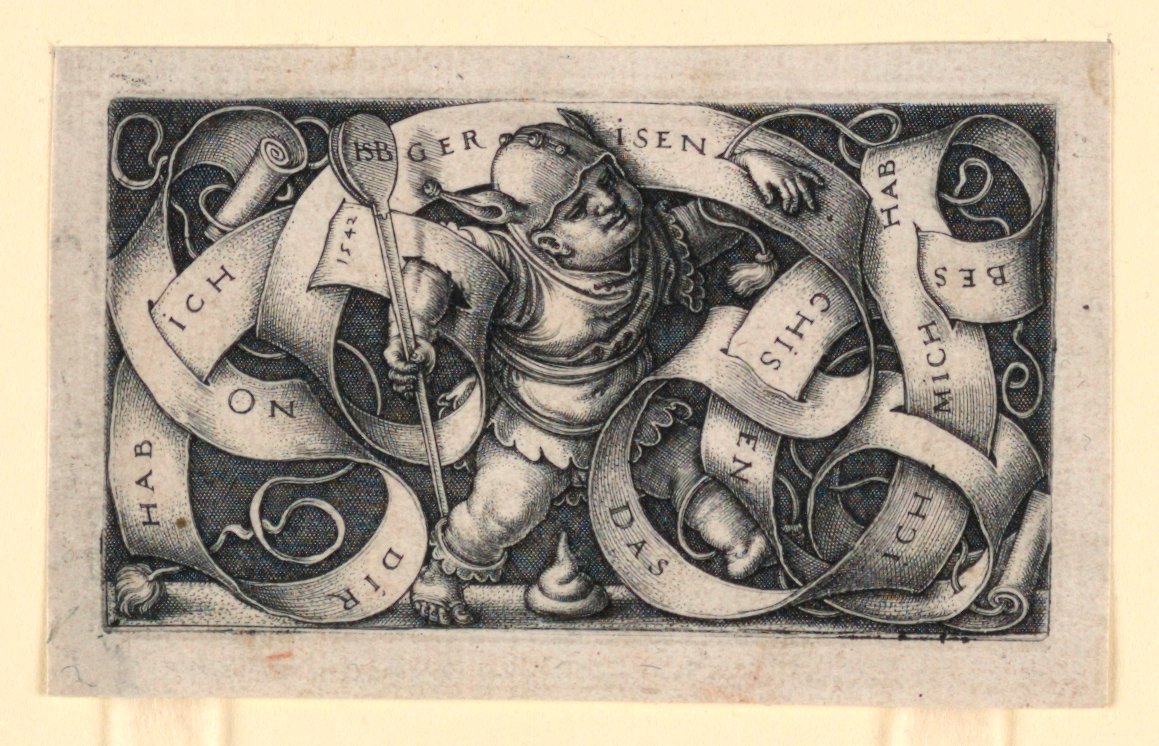 Der kleine Spaßmacher von Hans Sebald Beham
