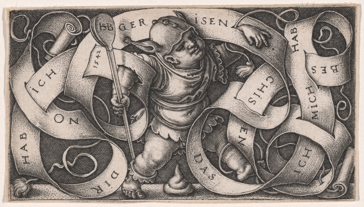 Der kleine Spaßmacher von Hans Sebald Beham