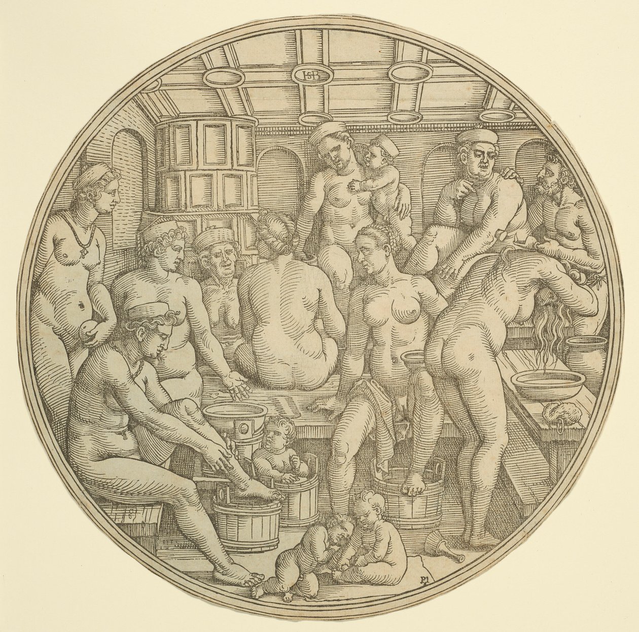 Das Frauenbad von Hans Sebald Beham
