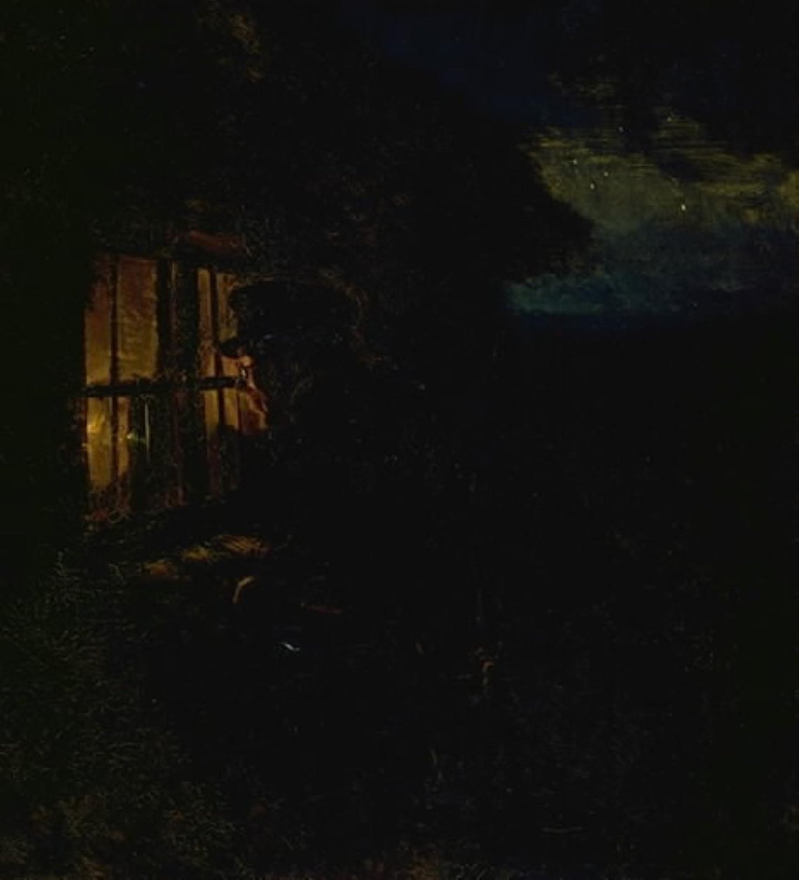 Kältringbal. Blicher bei der Zigeunerhütte von Hans Smidth