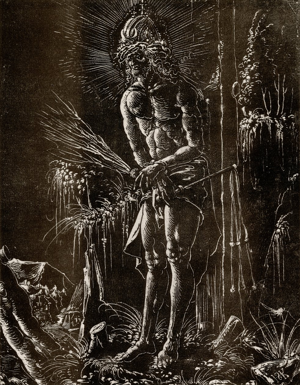 Christus als Schmerzensmann von Hans Springinklee