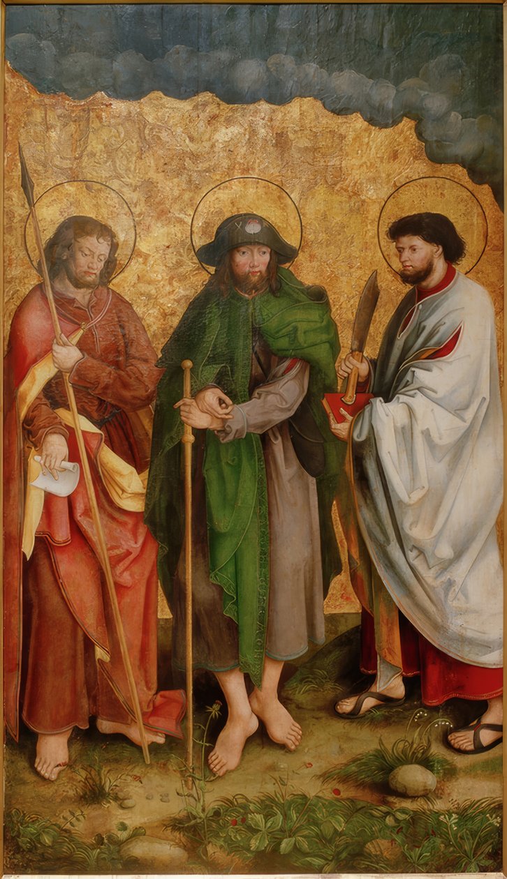 Drei Apostel von Hans Strüb